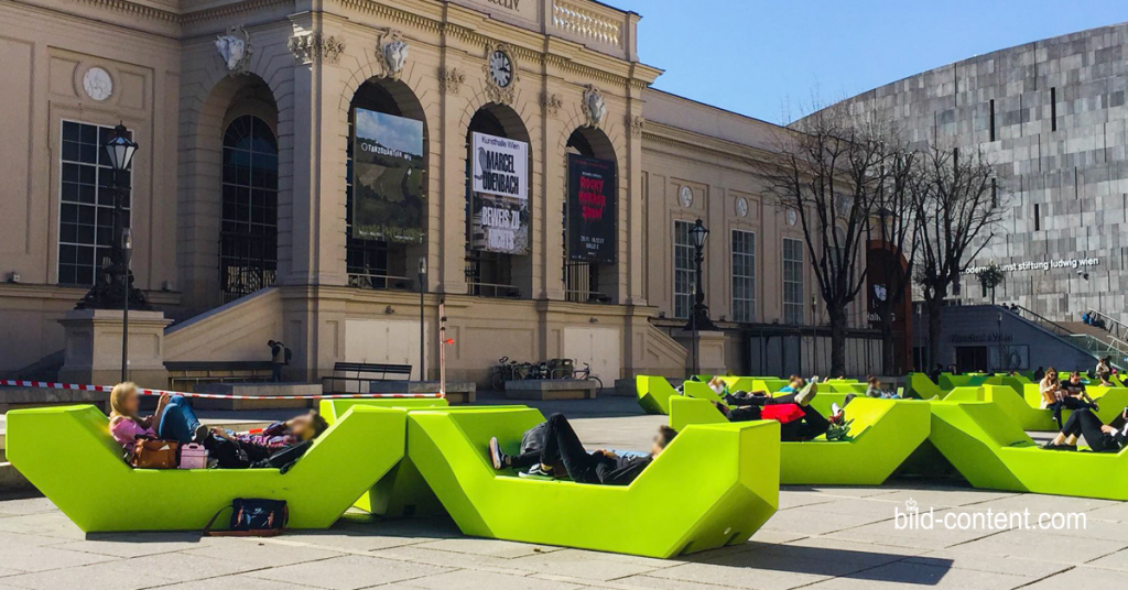 Sommer im MQ Wien © Astrid Eishofer