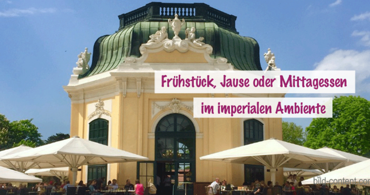 Frühstücken im Kaiserpavillion im Zoo Schönbrunn