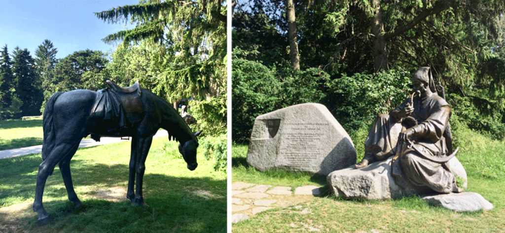 Korsaken Denkmal im Türkenschanzpark Wien