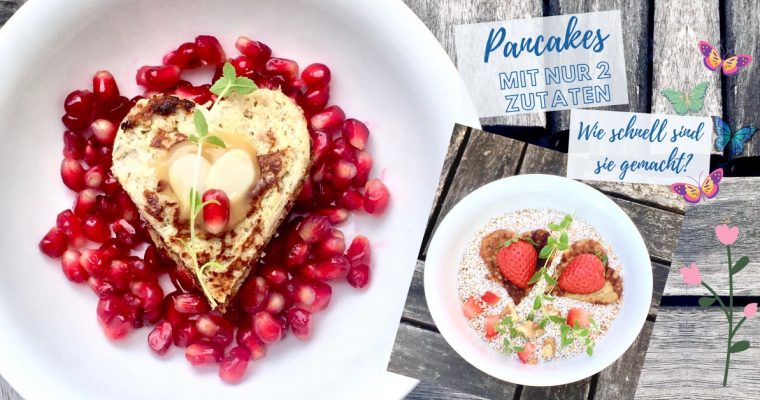 Pancakes mit nur 2 Zutaten? So einfach geht es wirklich!