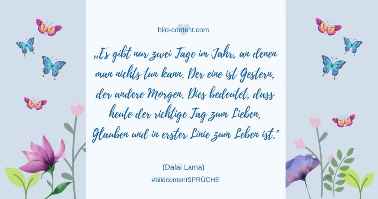 Leben: Dalai Lama Zitat