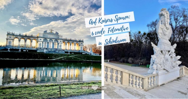 Schönbrunn: 6 kaiserliche Fotomotive vom Schloss bis zur Gloriette