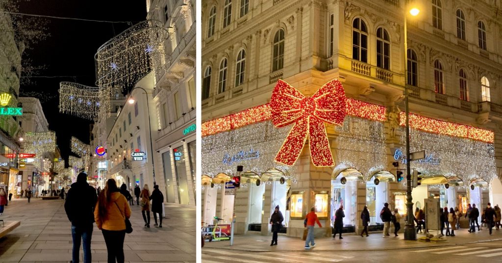 Weihnachtsbeleuchtung Wien Innenstadt